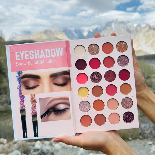 Mocallure Professional Makeup Book Palette Eyeshadow,Eyebrow Powder+Concealer+Blusher+Highlighte