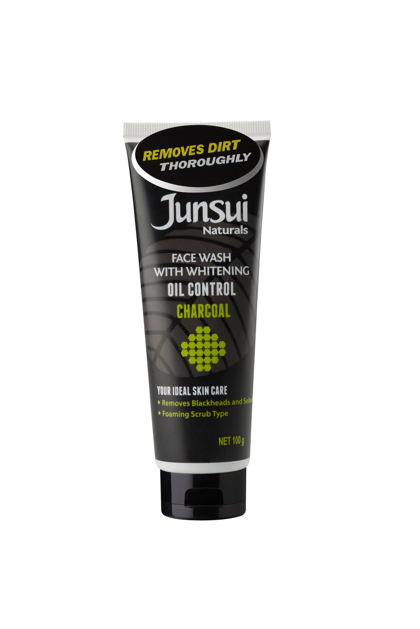 Junsui Naturals Facial Wash With Whitening, Oil Control, 100 G