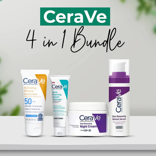 CeraVe 4 in 1 skin care bundal