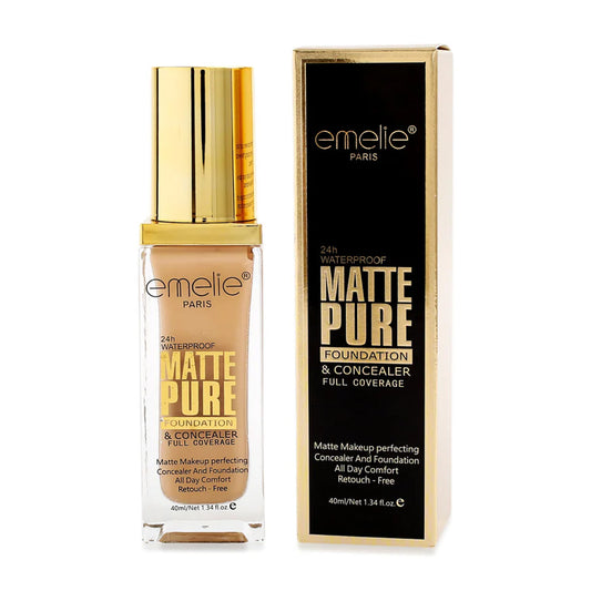 Emelie pearl 24hour  matte makeup foundation