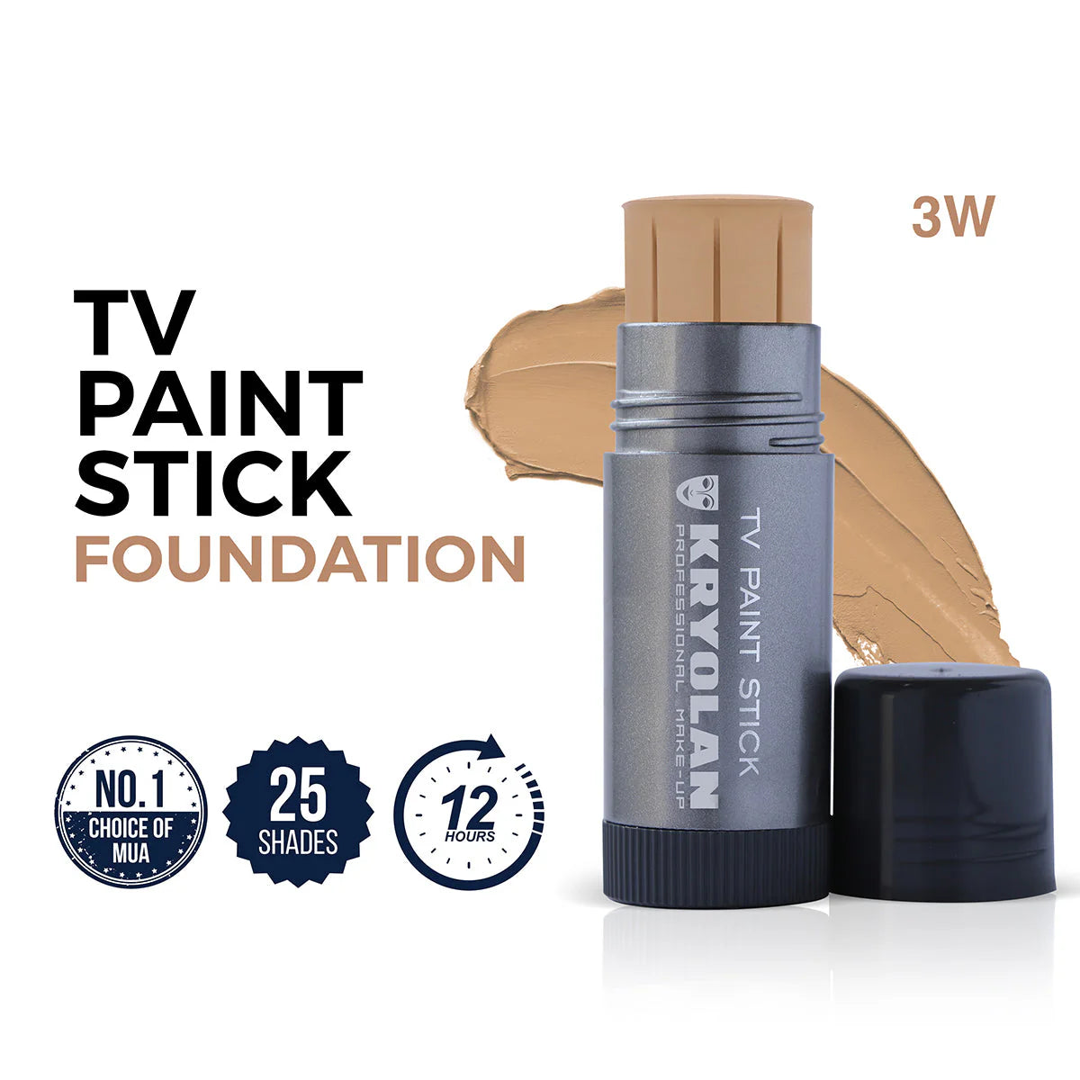 Kryolan - TV Paint Stick ALL SHADES AVAILABEL