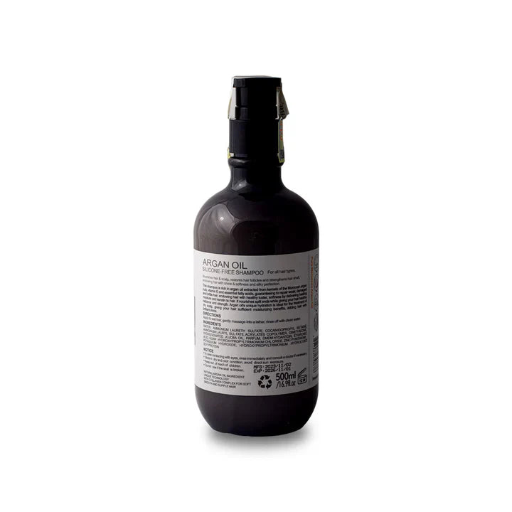 pajiani silicon free argon oil shampoo