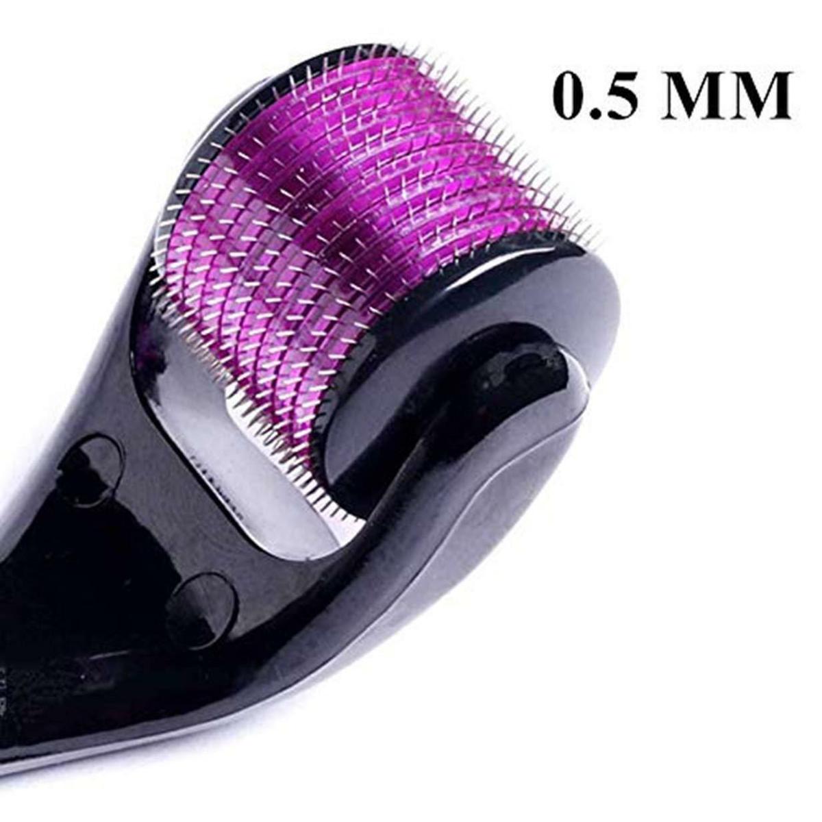 Derma Roller 0.5mm Titanium 540 Micro-Needling System For Anti-Ageing Skin Regeneration Acne Scars Wrinkles Stretches
