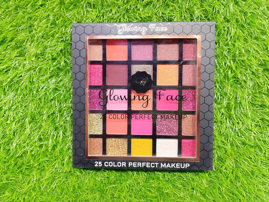 Glowing face 25 colour eyeshadow kit