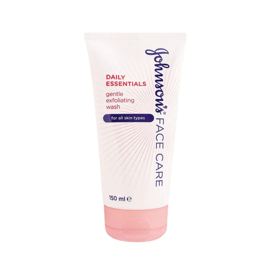 Johnson's Face Care Gentle Exfoliating Face Wash, For All Skin Types, 150ml