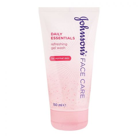 Johnson's Face Care Gentle Exfoliating Face Wash, For All Skin Types, 150ml