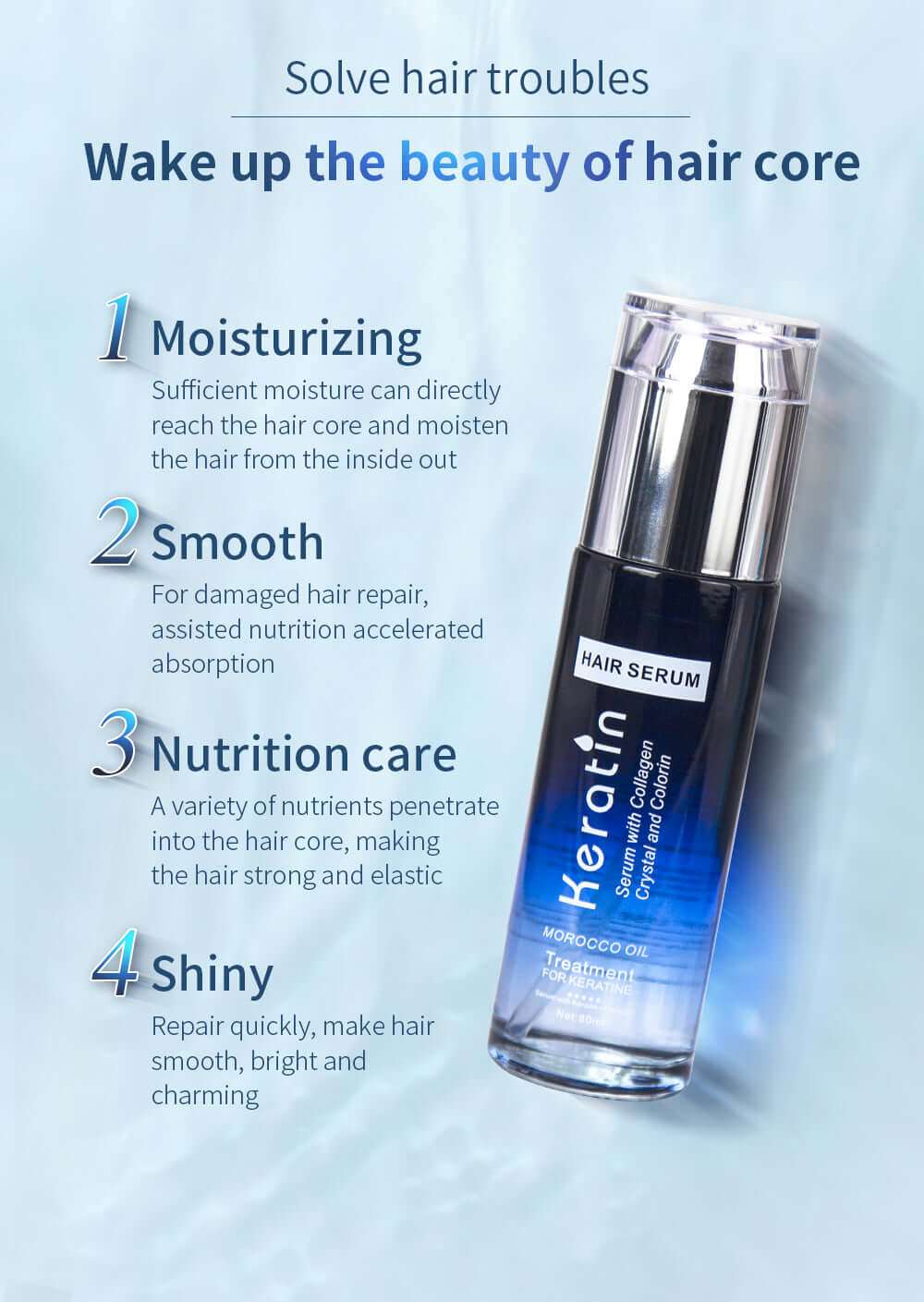Keratin Straightening Serum