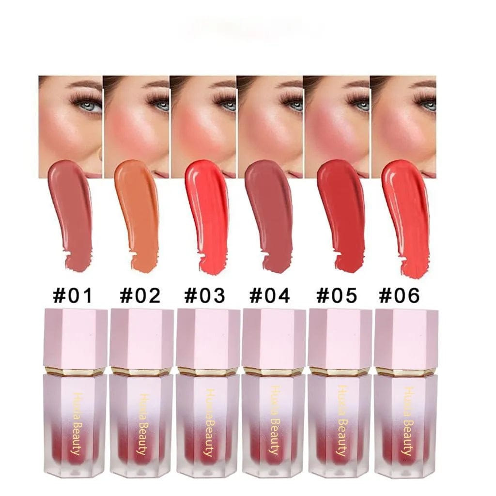 Huxia Beauty Natural Long Lasting Matte Cheek Liquid Blusher Makeup 500RS per piece
