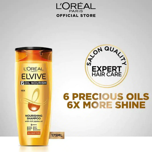 L’OREAL PARIS 6 OIL NOURISH SHAMPOO 175ml