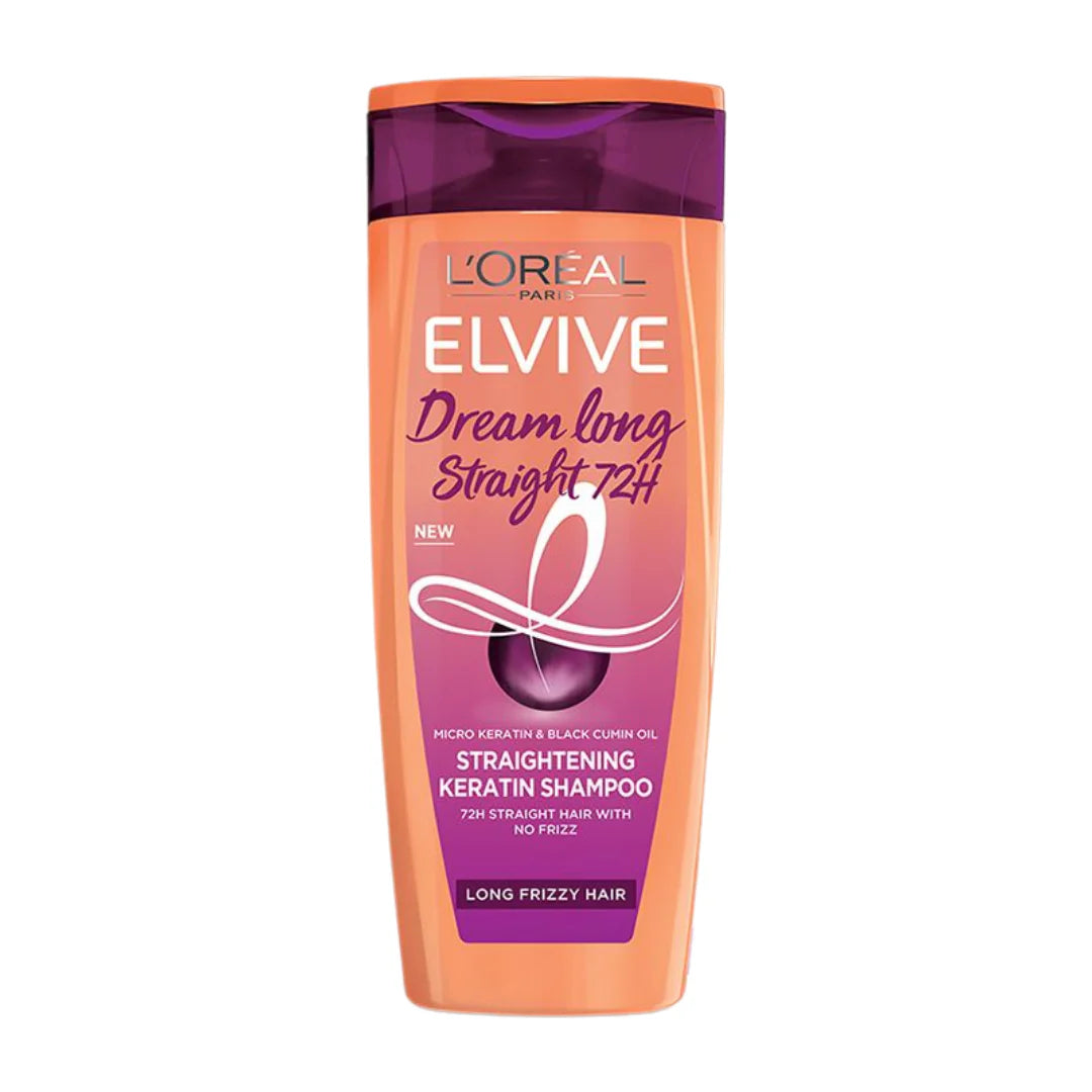 Loreal Paris Elvive Dream Long Straight 72Hrs Straightening Keratin Shampoo 175ml