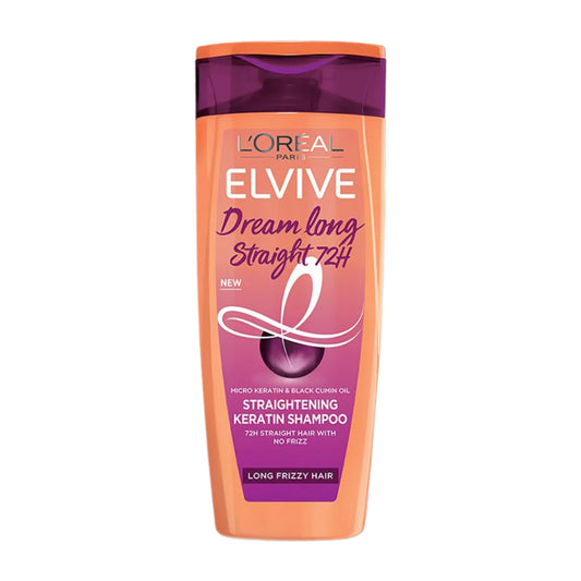 Loreal Paris Elvive Dream Long Straight 72Hrs Straightening Keratin Shampoo 175ml