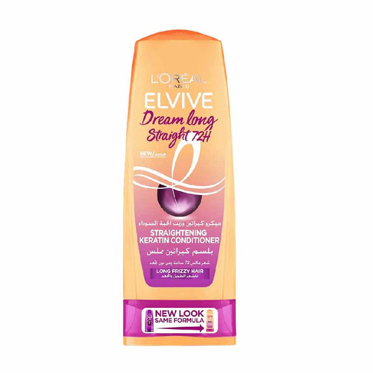 Loreal Dream Long Straight 72H Keratin Straightening Conditioner-175ml