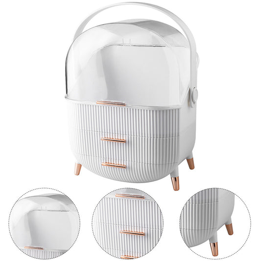 Luxurious Makeup Dustproof Organiser