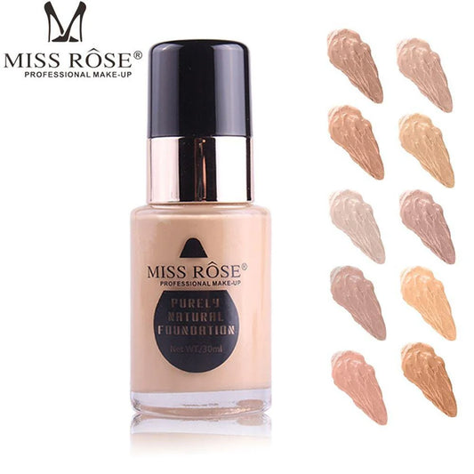 Miss Rose Purely Natural Liquid Foundation