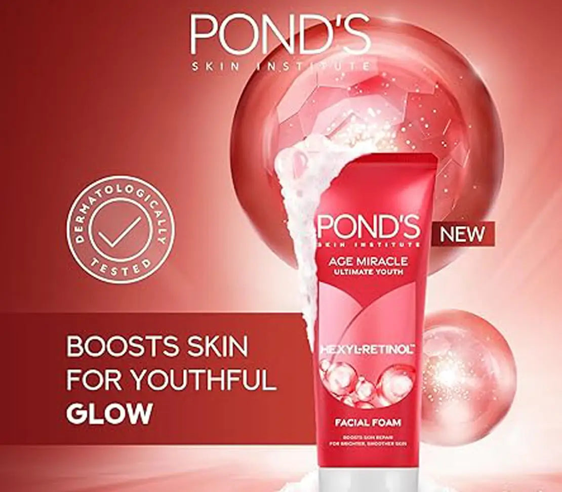 ponds age miracle face wash