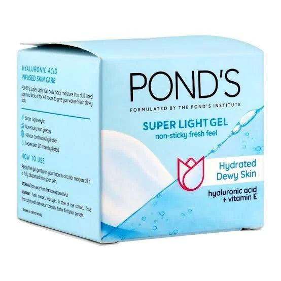 Pond's Super Light Gel With Hyaluronic Acid & Vitamin E- 50g