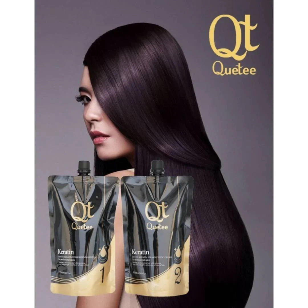 Qt professional keratin complex rebounding cream best for curly&frizzy hair