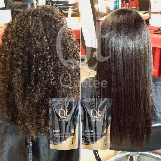 Qt professional keratin complex rebounding cream best for curly&frizzy hair