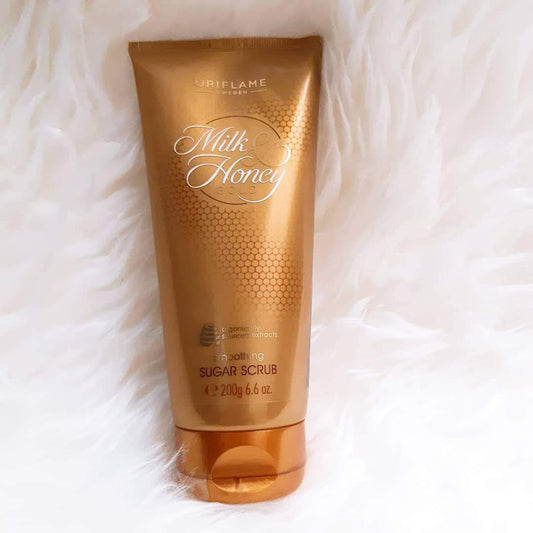 Milk and Honey Gold Smoothing Sugar Scrub 200ml - Honey Sugar Scrub for Babies and Adults