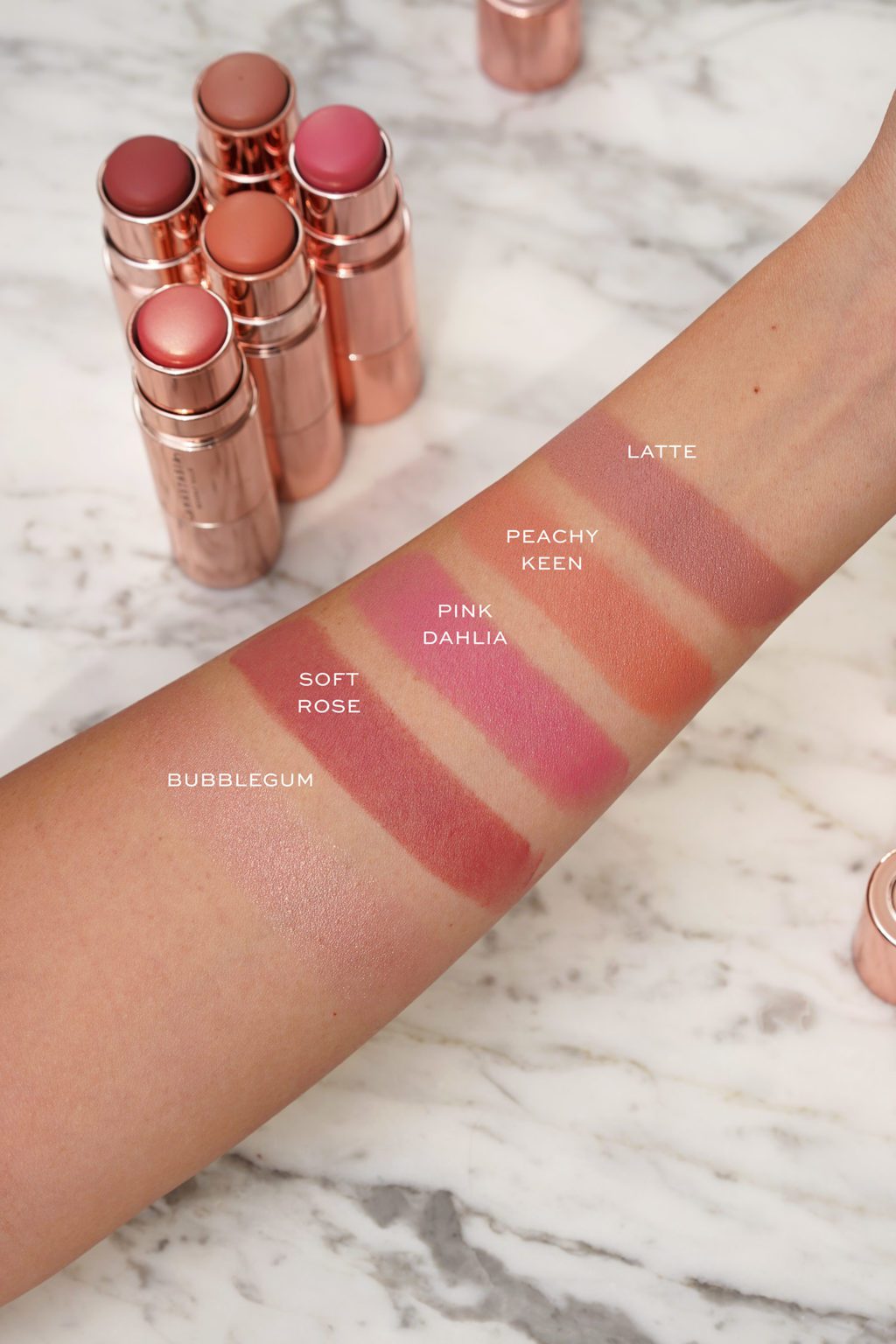 Anastasia 2in1 Blush-On Stick 4/Pcs Set