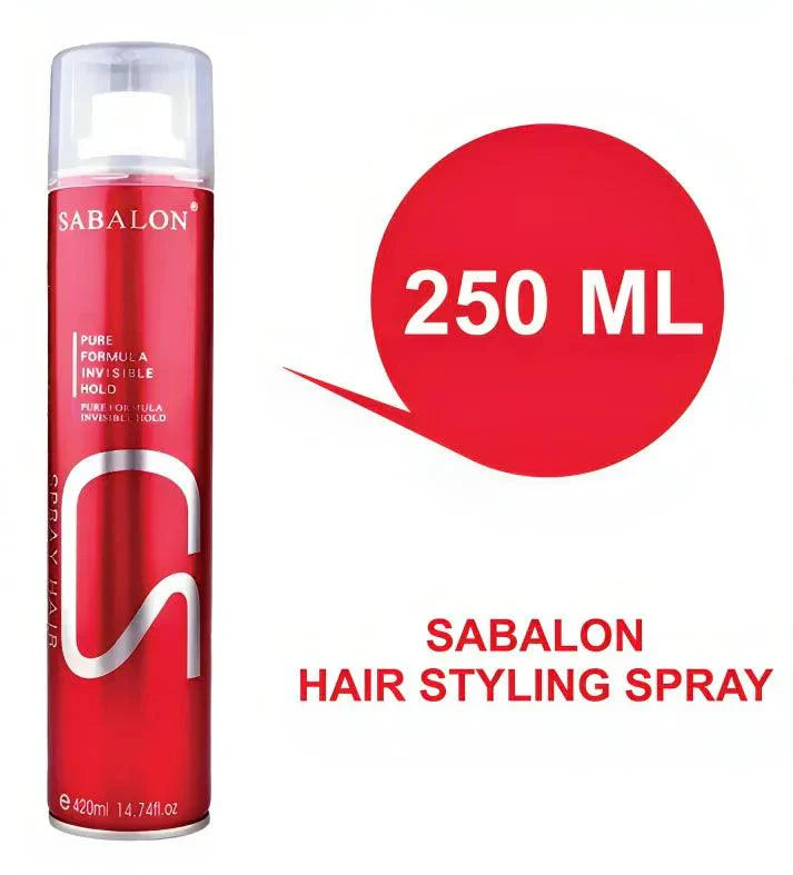Sabalon Hair Styling Spray Long Lasting Men and Women Shine Spray 420ml